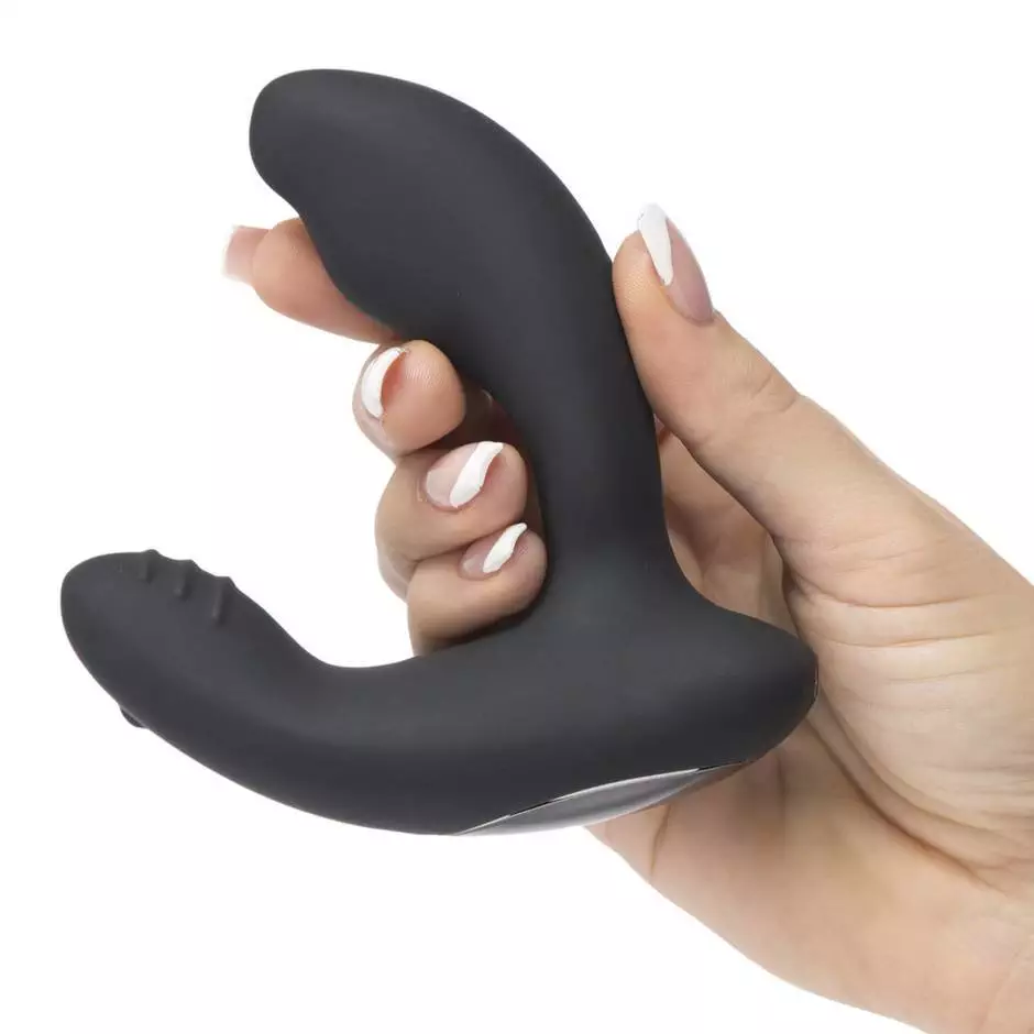 professional photo of my black prostate male massager sex toy