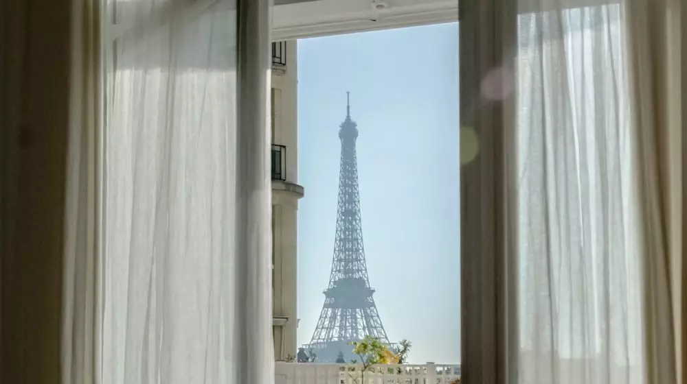paris hotel window